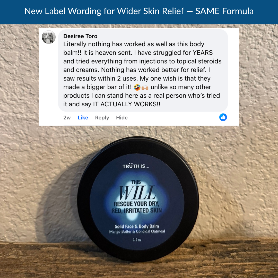 Clear Your Eczema & Psoriasis—Solid Face & Body Balm