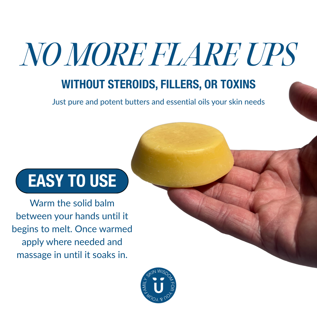 Clear Your Eczema & Psoriasis—Solid Face & Body Balm