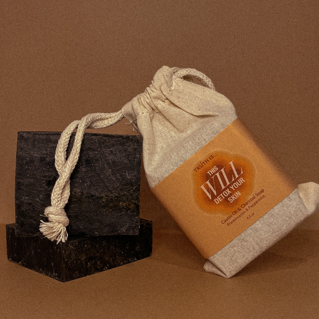 Detox Your Skin—Castor Oil & Charcoal Soap