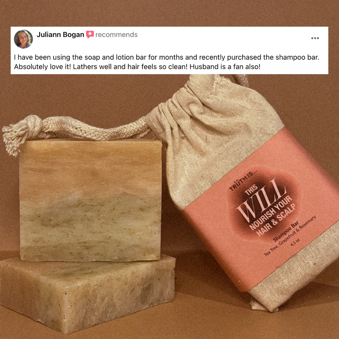 Nourish Your Hair & Scalp—Shampoo Bar