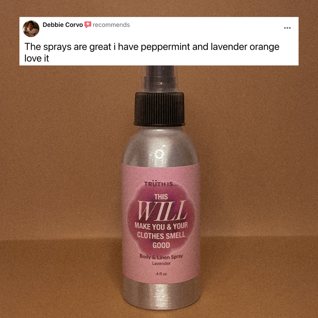 Make You and Your Clothes Smell Good—Body & Linen Spray